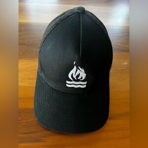 Hot Water Music Band Trucker Hat Black Mesh Snapback Punk Rock